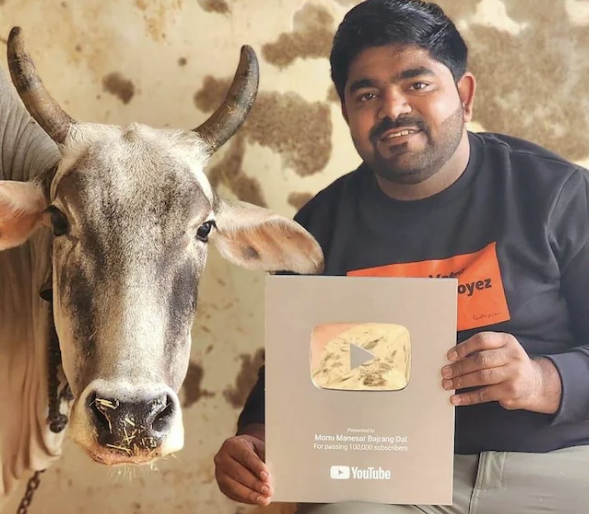 YouTube Honours Cow Vigilante with Creator Award despite Live-Streaming ...